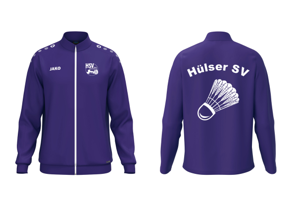 HSV Badminton Polyesterjacke Federball