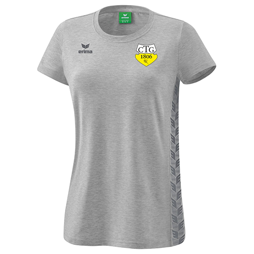 CTG Casino T-Shirt grau Damen