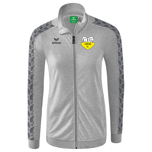 CTG Casino Trainingsjacke grau Damen